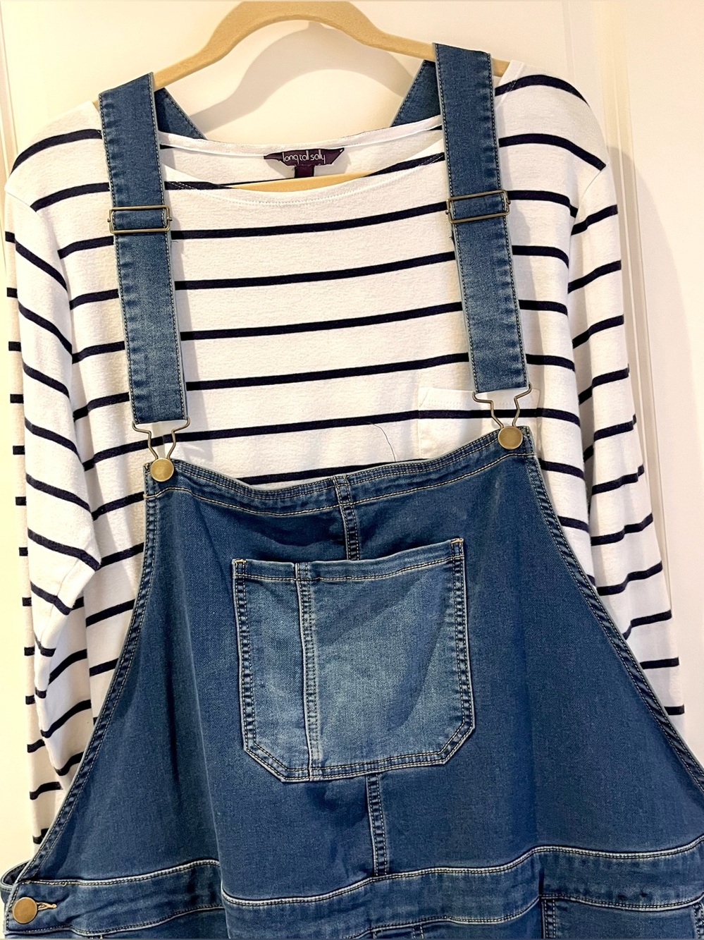 Denim Overalls plus size